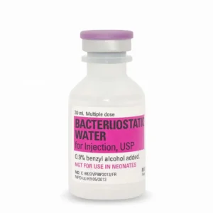BUY Bacteriostatic 0.9% Benzyl Alcohol 30mL – Hospira Injection USP