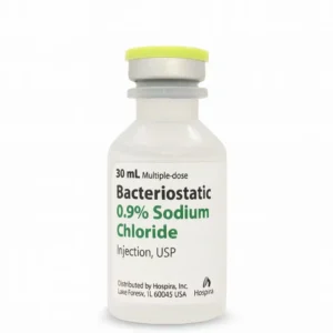 BUY Bacteriostatic 0.9% Sodium Chloride 30mL – Hospira Injection USP